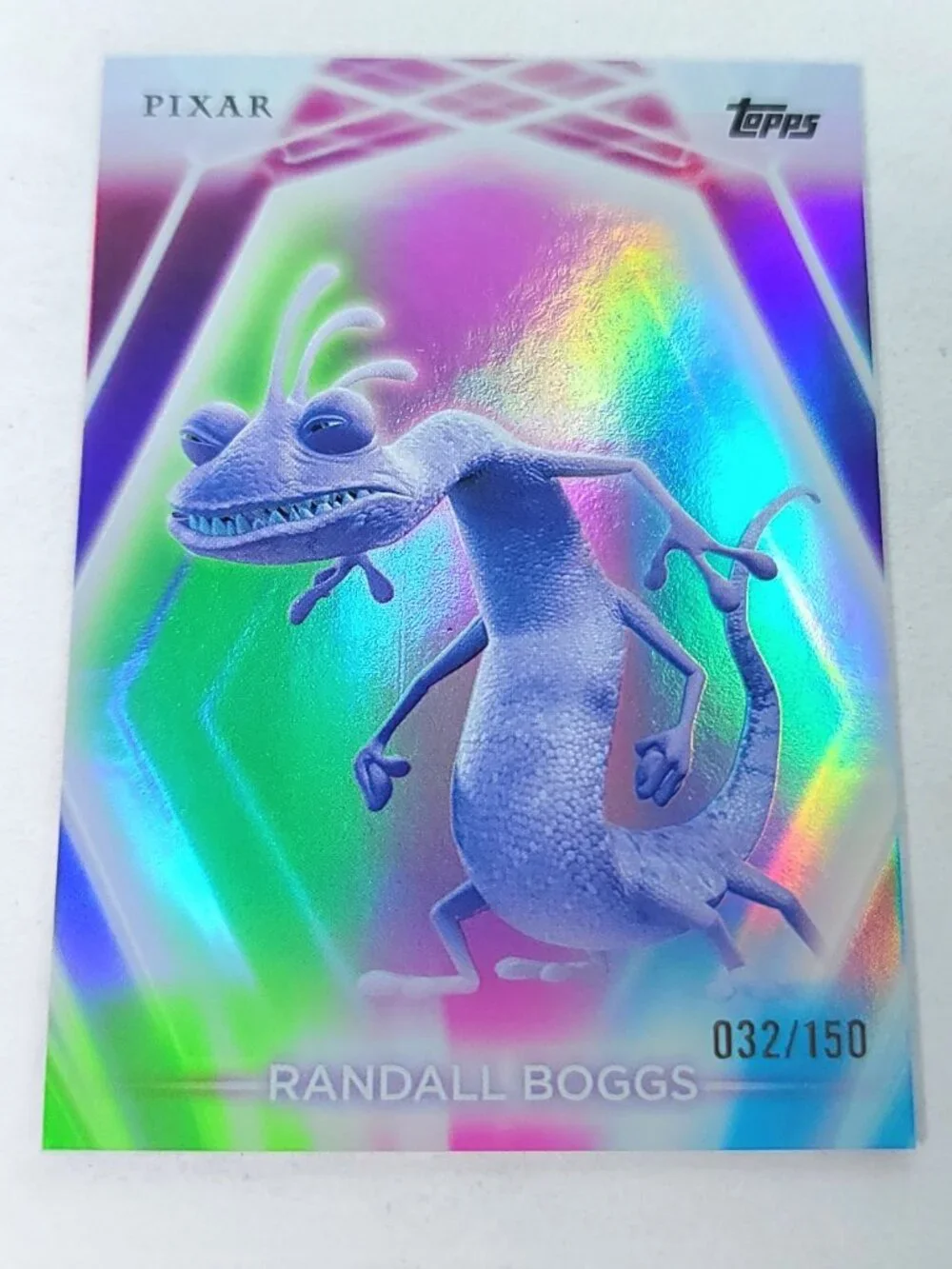Randall Boggs Topps 2026 Disney Neon Holo Parallel Refractor Limited 032/150 - Picture 1 of 4